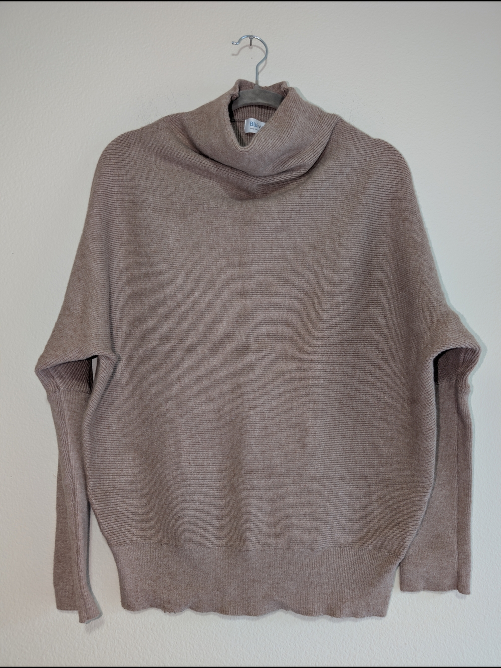 Bluivy Slouch Neck Dolman Pullover Size Small